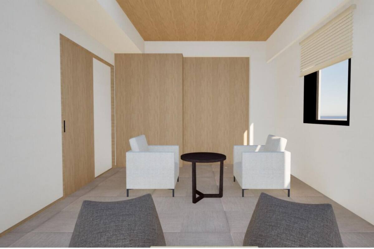 Habitación cuádruple de estilo japonés | Caja de seguridad en la habitación y wifi gratis