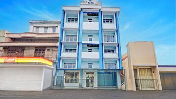 Voorkant van accommodatie