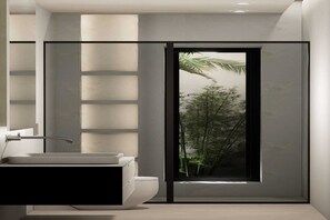 Shower, hair dryer, towels, toilet paper - Villa in Rhodes Town (C6F3+X4J Ialisos, Greece)