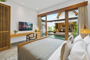 Villa, 3 Schlafzimmer, Balkon, Poolblick