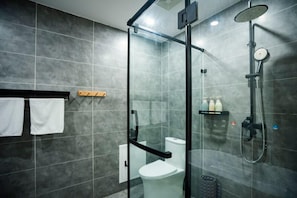 Chambre, 1 chambre, accessible aux personnes à mobilité réduite, fumeurs | Salle de bain