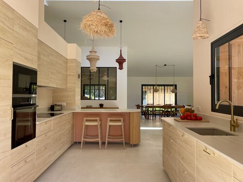 Exceptional villa with pool  forest view