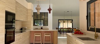 Exceptional villa with pool  forest view