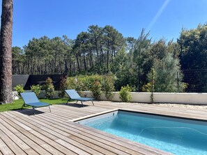Beheizter Pool