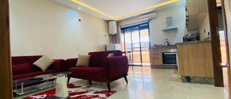 アパートメント バルコニー | リビング エリア