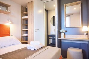 Luxury Mobile Home | Bed sheets - Camping Village Costa D'Argento (Capalbio)