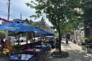 Opções para refeição ao ar livre