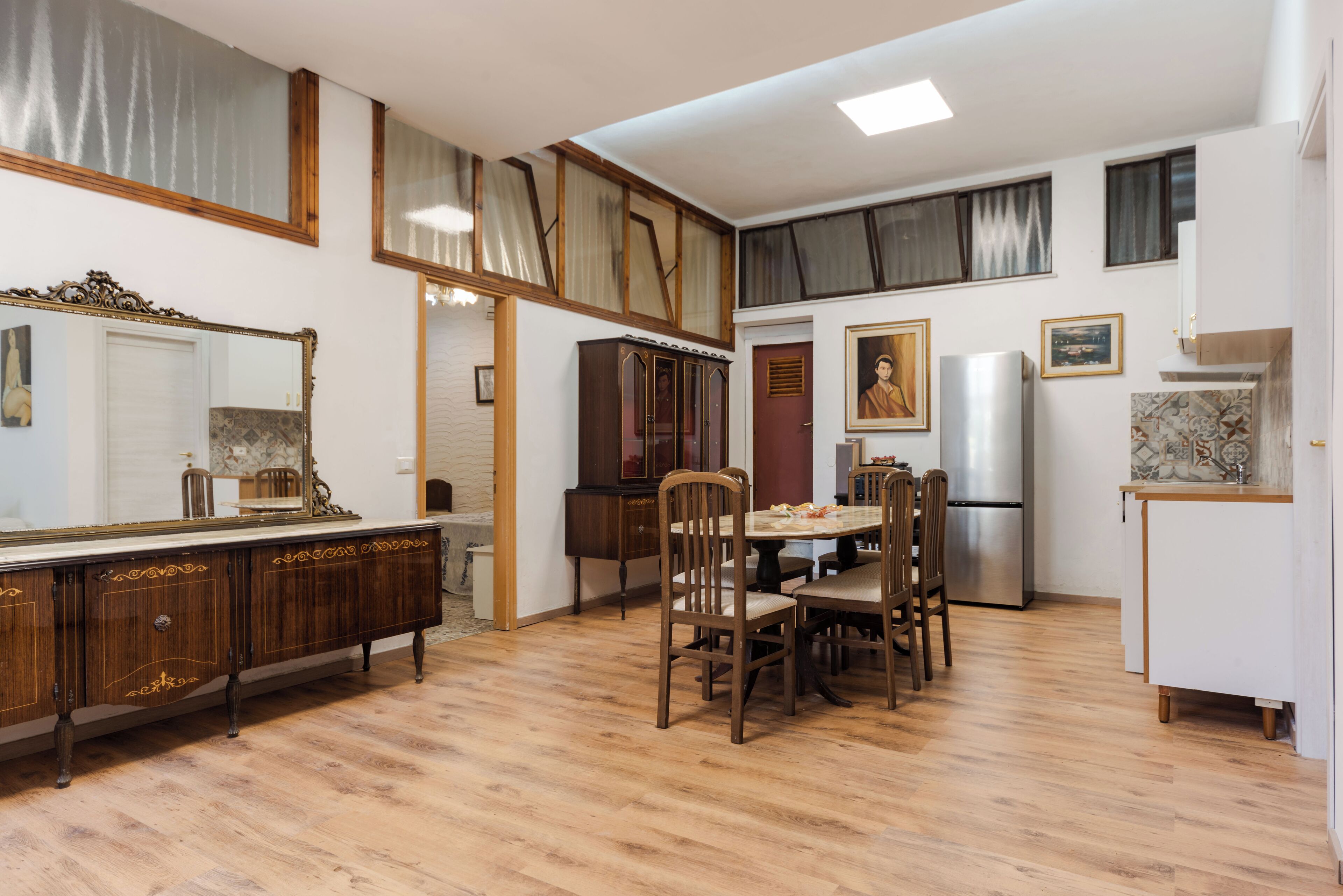 公寓, 1 张大床和 1 张沙发床 | 起居区 | 30-英寸电视（配备卫星频道）