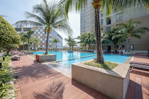 Alberca al aire libre 