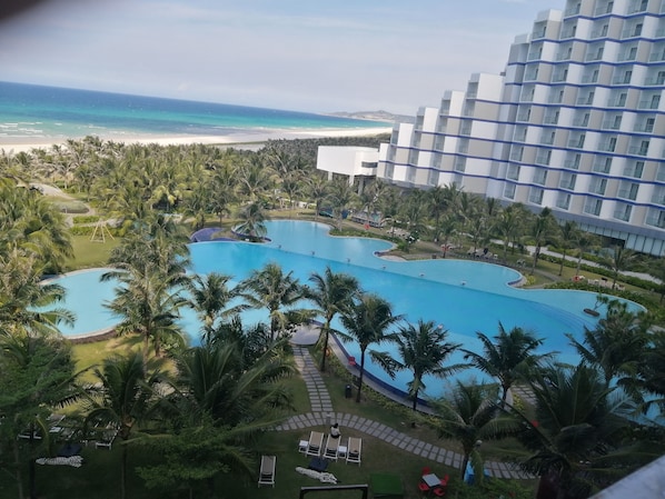 Vista a la playa o al mar