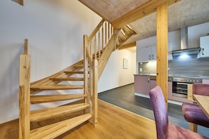 Comfort Condo, 2 Bedrooms, Pets allowed, Garden View | Living area | 50-inch flat-screen TV with cable channels - Ferienwohnung Lisa (Bad Mitterndorf)