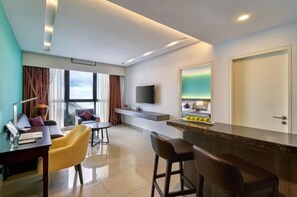 Suite, 2 Schlafzimmer | Wohnbereich