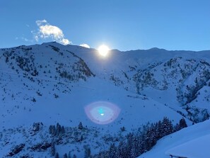 Vue depuis l’hébergement