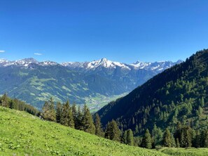 Classic House, 2 Bedrooms | View from property - Chalet in Zillertal Near Hochzillertal Ski Area (Zellberg)