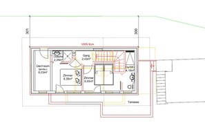 Floor plan - Chalet in Zillertal Near Hochzillertal Ski Area (Zellberg)