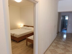 2 habitaciones, wifi gratis y ropa de cama 