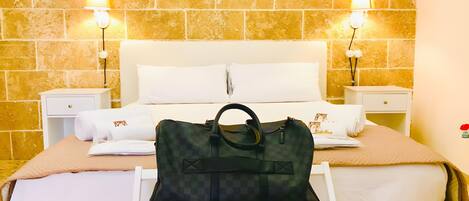 1 غرفة نوم وواي فاي وملاءات أسرّة