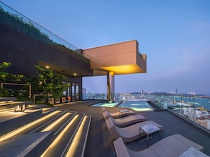 Terraza en la azotea