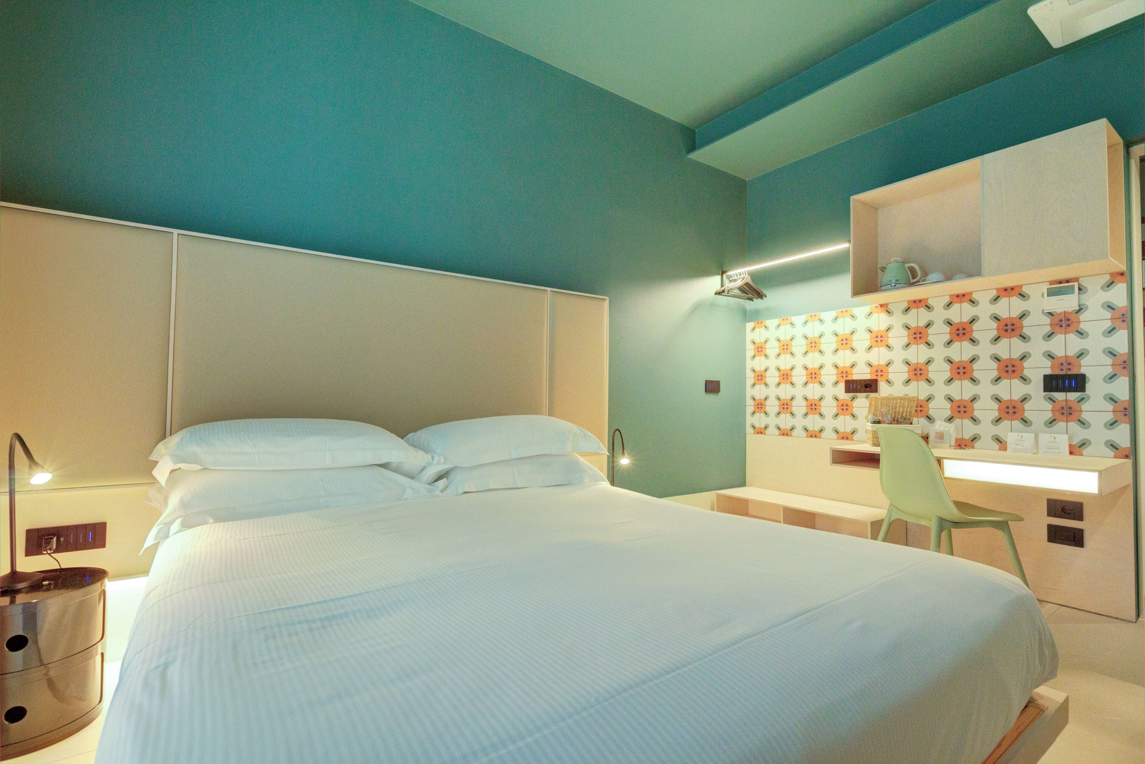 Kahden hengen huone, näköala puutarhaan | Äänieristys, ilmainen Wi-Fi