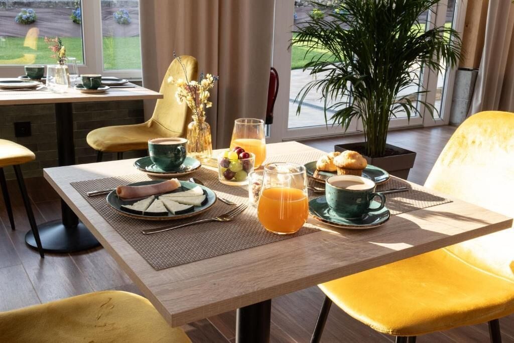 Frokostbuffé er inkludert hver dag