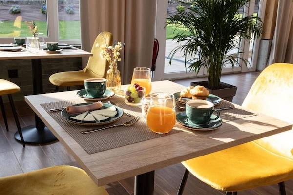 Petit déjeuner buffet compris tous les jours