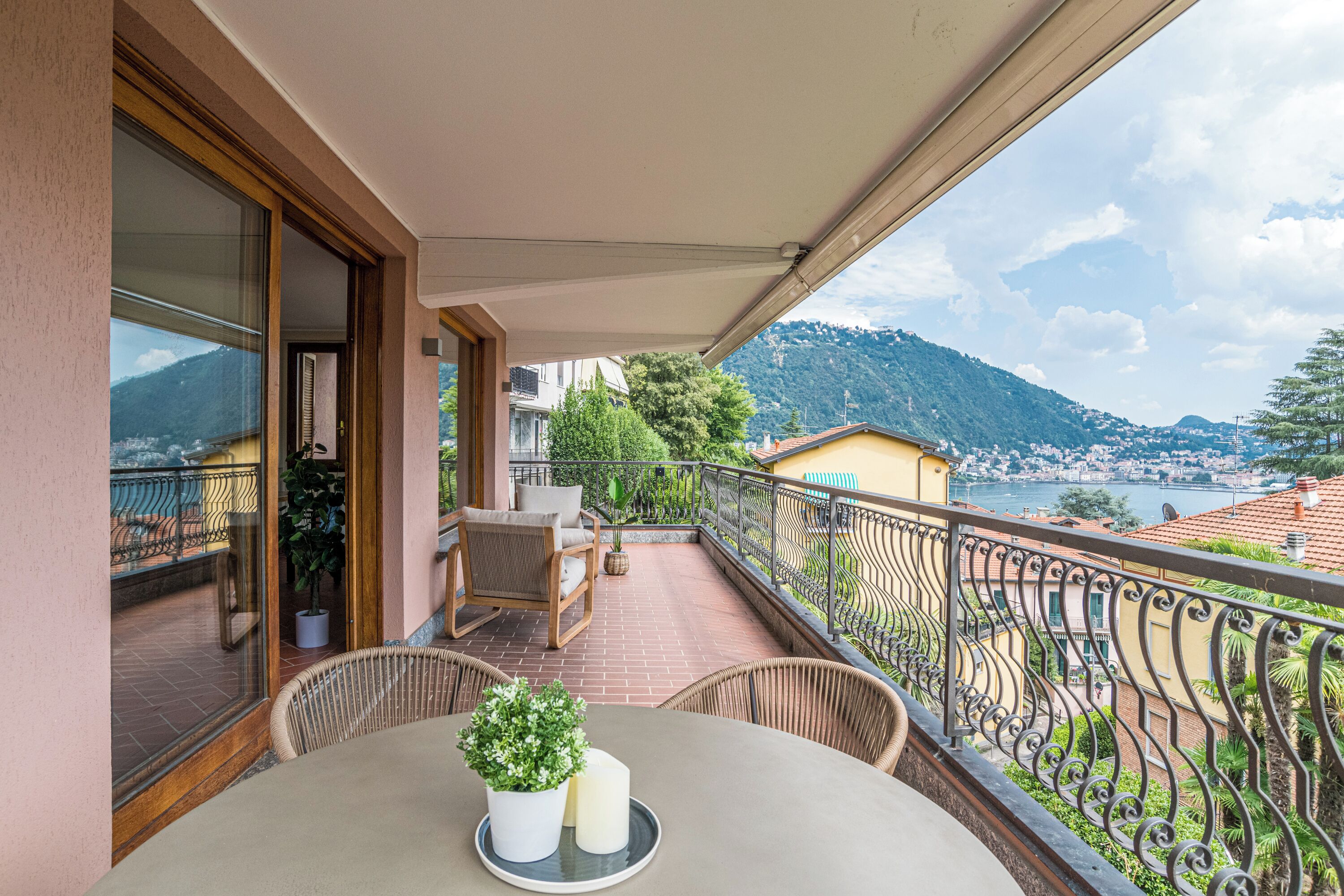 家庭公寓, 2 间卧室, 双浴室, 山腰 (Villa Siwaton Bellavista 2) | 山景