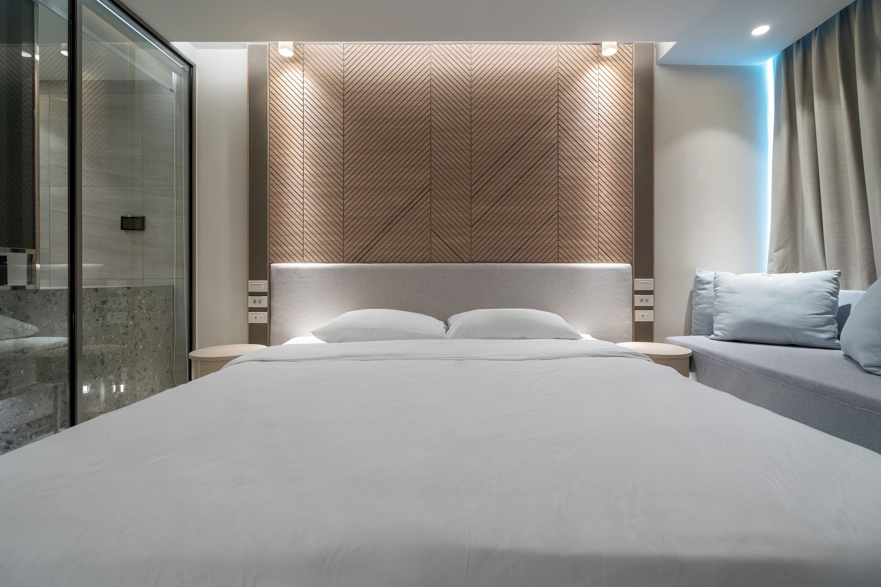 In-room safe, desk, blackout curtains, iron/ironing board