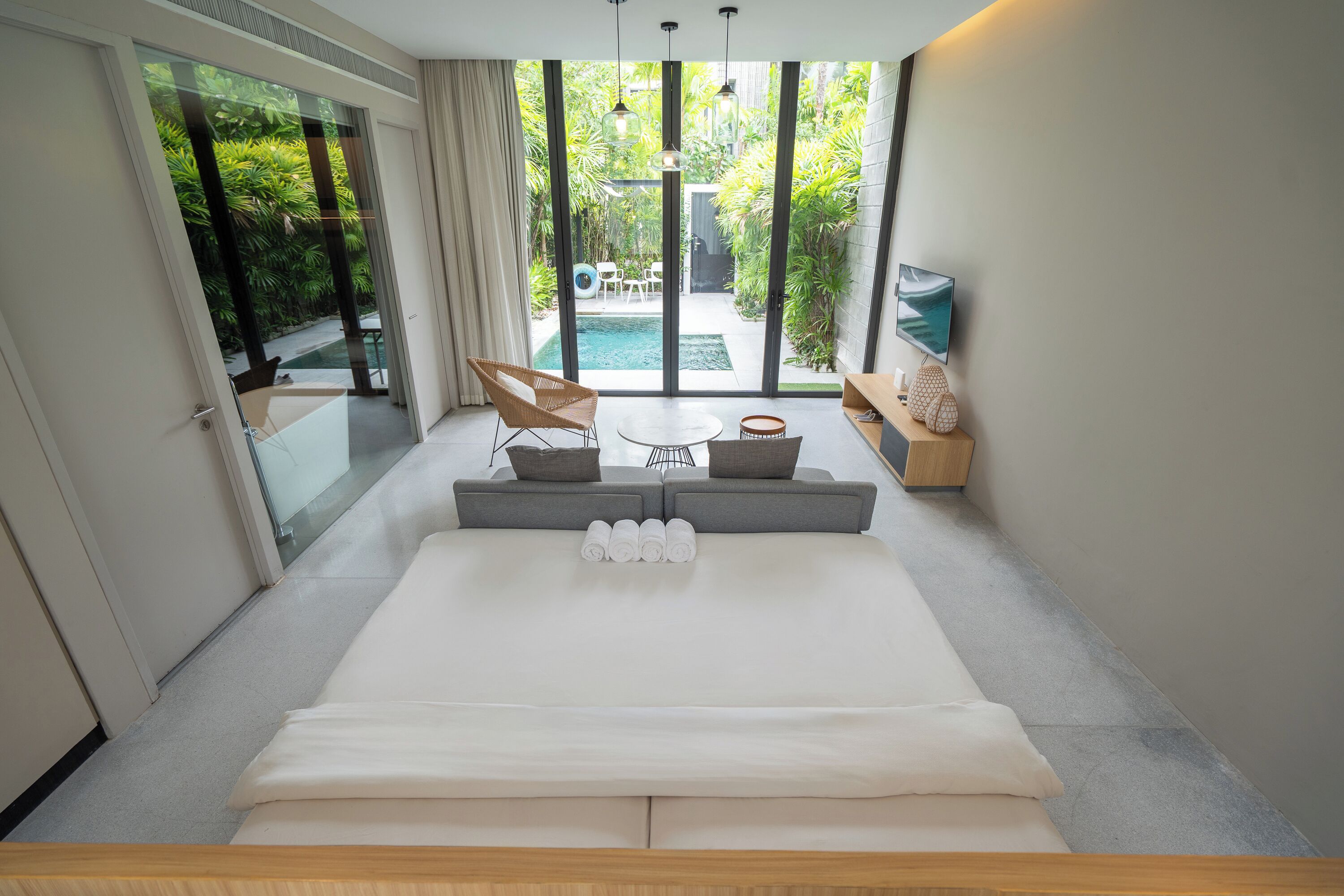 Premium villa | Uitzicht vanuit de kamer