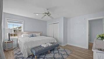 4 habitaciones, escritorio, tabla de planchar con plancha y wifi