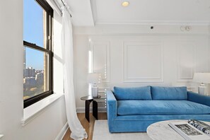 Condo, 1 Bedroom, Kitchen, Park View | In-room safe, desk, laptop workspace, blackout drapes - Essex House (New York)