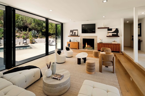 Maison luxueuse, Plusieurs lits, accÚs à la piscine, vue sur la montagne (Valea Estate) | Aire de séjour