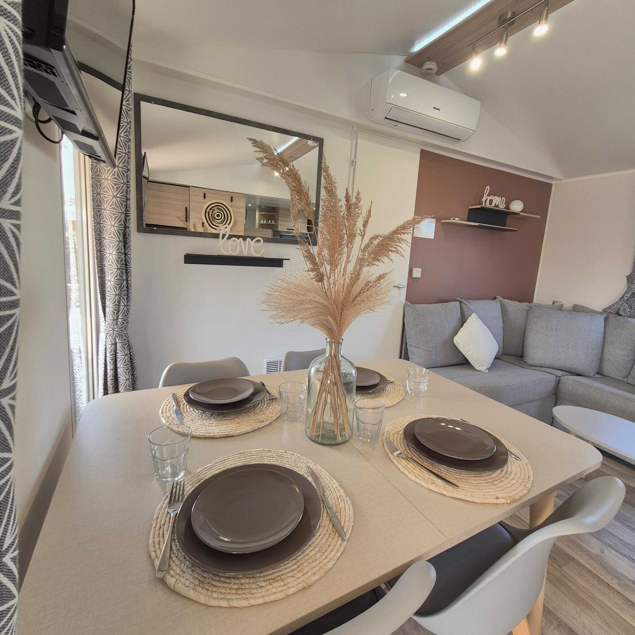Le Coco Lodge Mobile Home 150m From The Beach 5-star Campsite Water Park - Saint-Laurent-de-la-Salanque