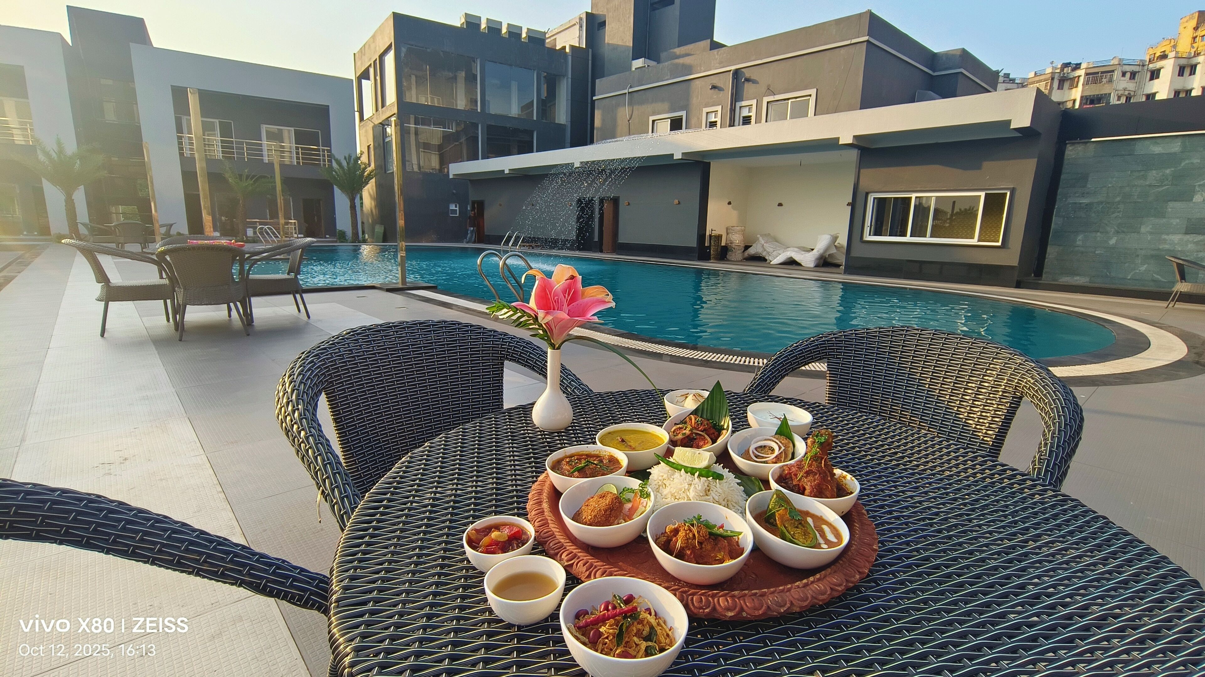 Petit déjeuner buffet (350 INR par personne)