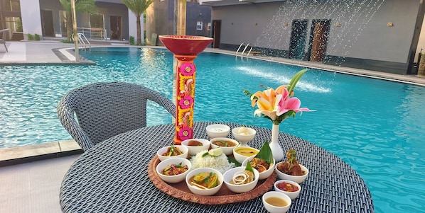 Daily buffet breakfast (INR 350 per person)