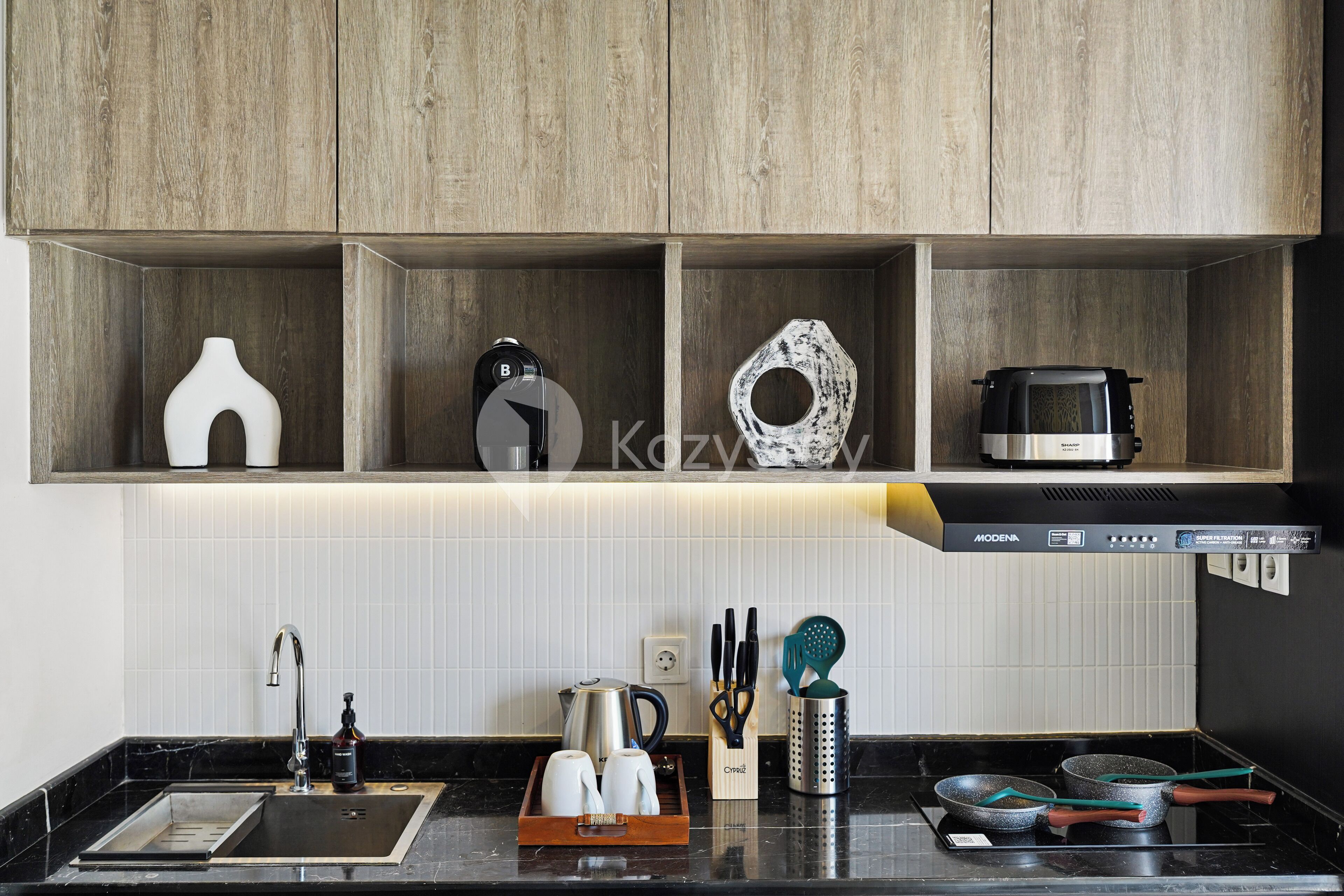 Apartment, 1 Bedroom, Resort View | Private kitchen | Full-size fridge, microwave, stovetop, rice cooker