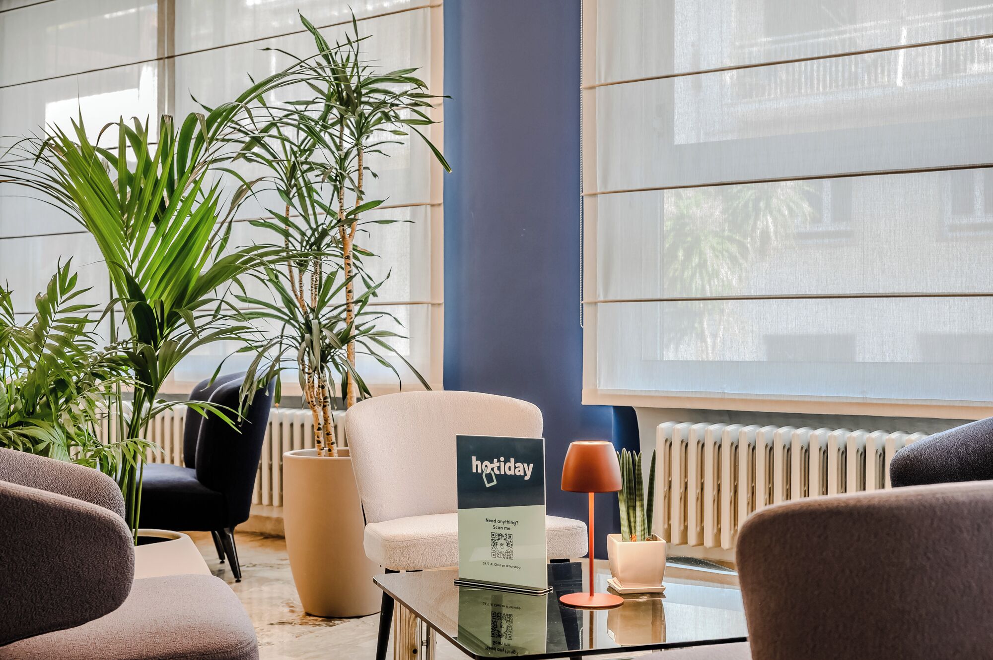 Sitzecke in der Lobby