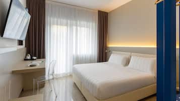 Dobbeltværelse - balkon | Minibar, pengeskab på værelset, gratis Wi-Fi