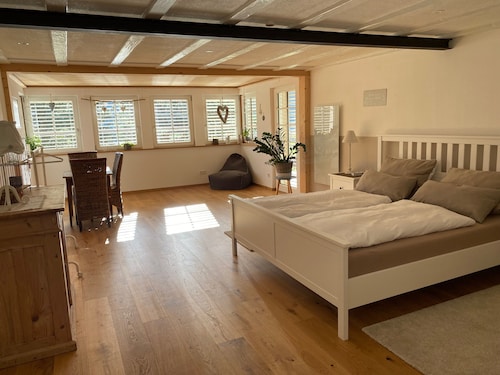 Appartement 'Haus Dekostüble' avec vue sur la montagne, terrasse privée et Wi-Fi