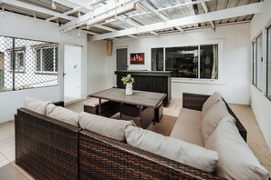Huis, 3 slaapkamers, niet-roken, patio | Terras