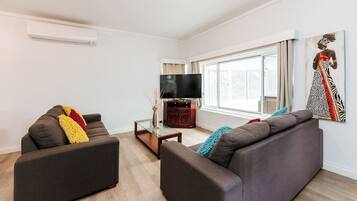 Casa, 3 habitaciones, para no fumadores, patio | Área de sala de estar