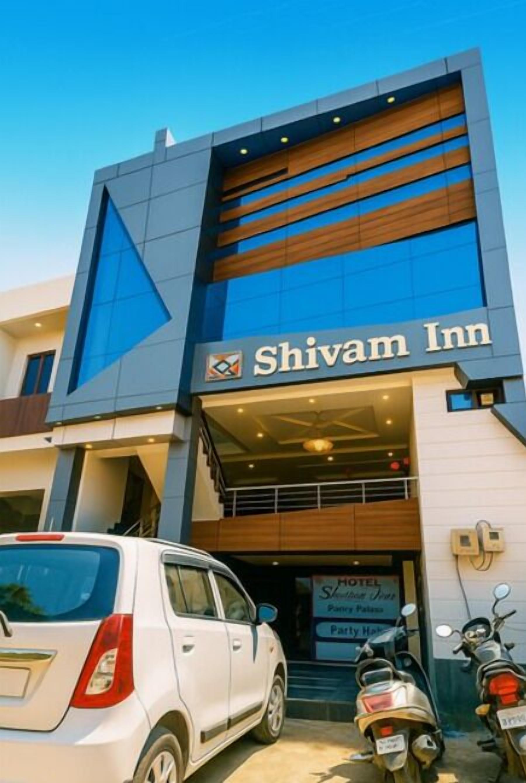 Voorkant van accommodatie