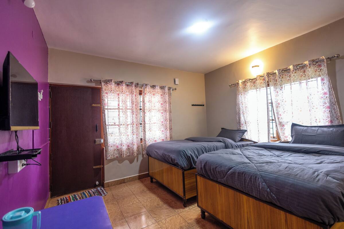 Habitación Deluxe con 2 camas individuales | Wifi gratis y ropa de cama