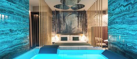 Luksussviitti, yksityinen uima-allas | Kylpylä | Poreallas