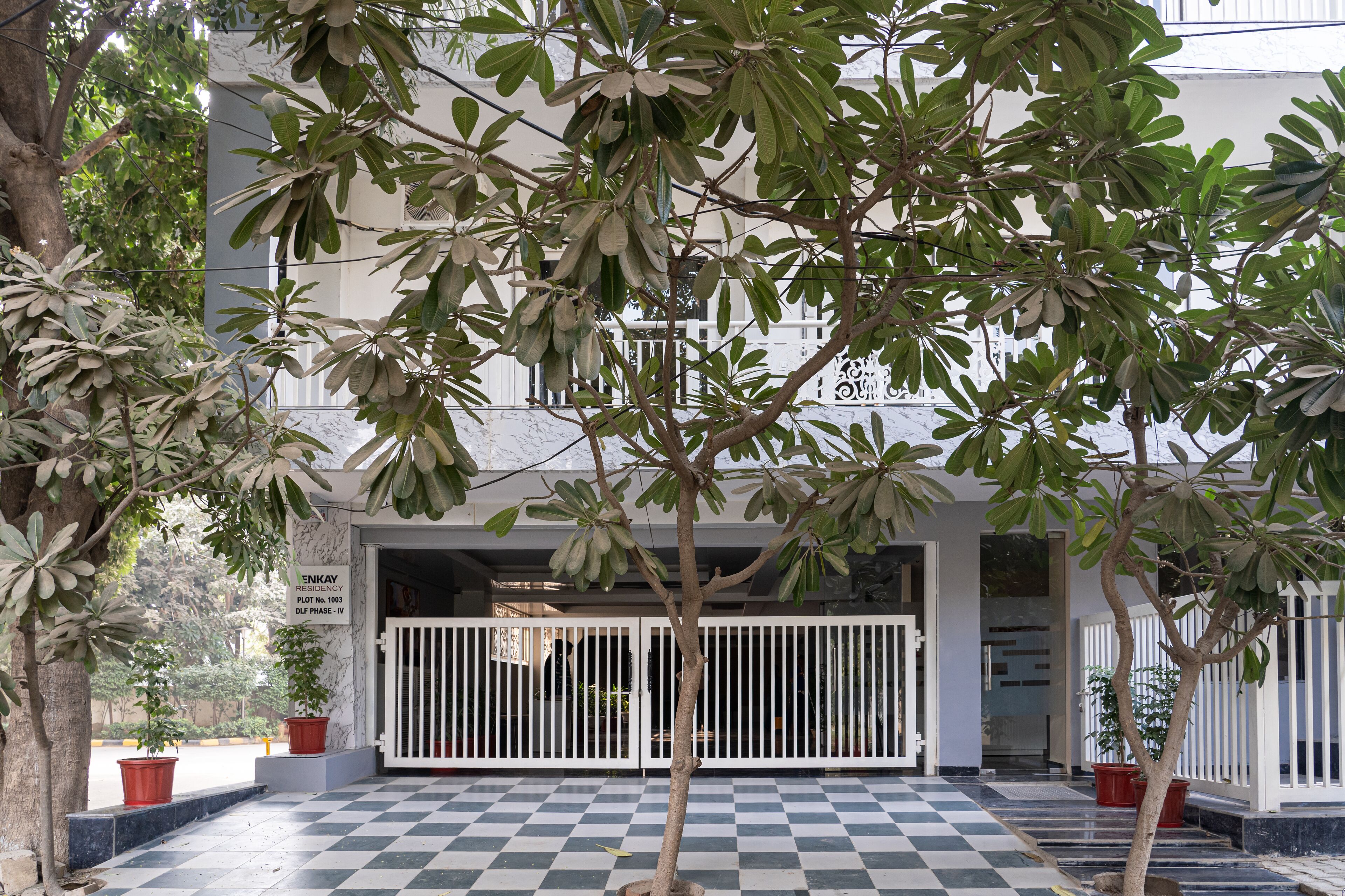 Fachada da propriedade