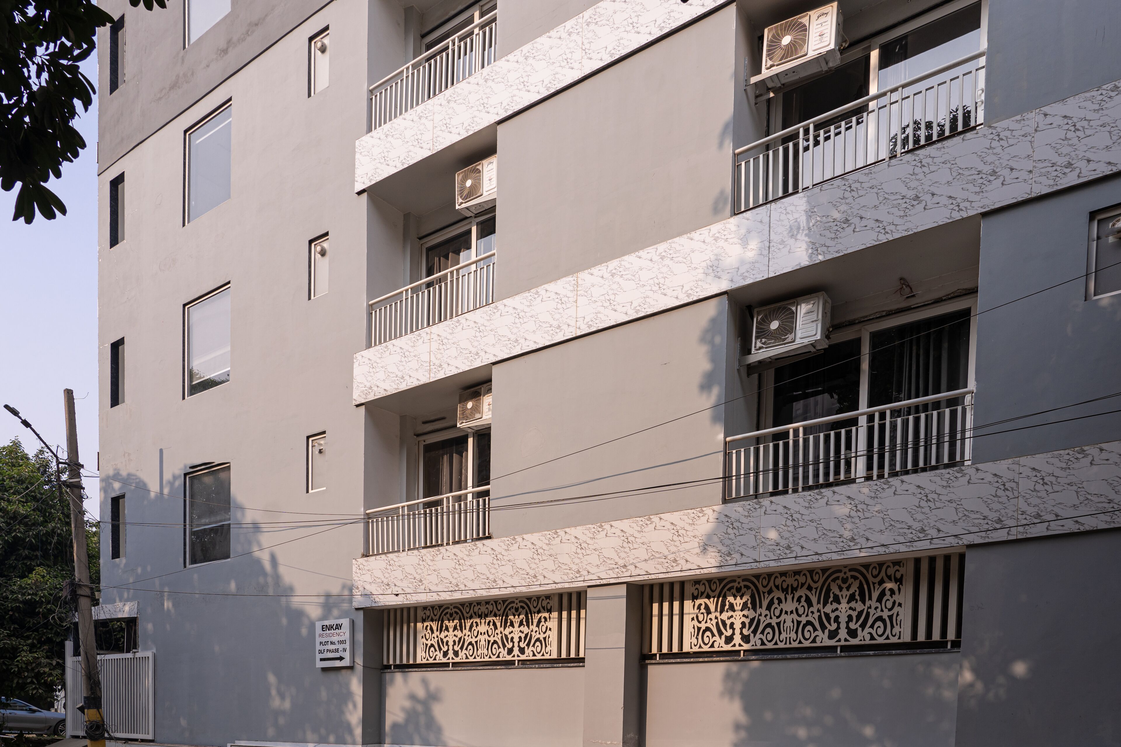 Fachada de la propiedad