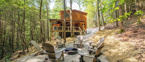 Façade de l’hébergement