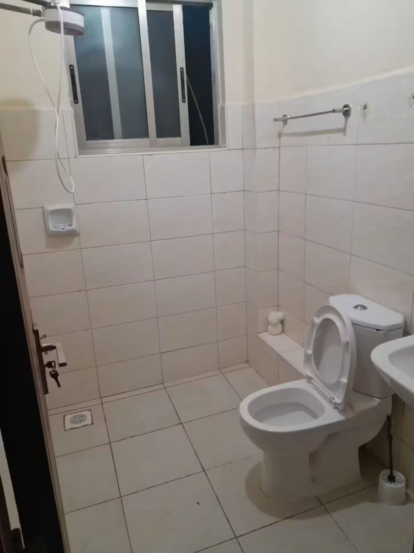 Håndklær, såpe og toalettpapir