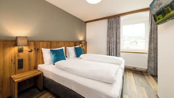 Suite â deluxe, fjellutsikt | Minibar, safe pĂ„ rommet, wi-fi (inkludert) og sengetĂžy