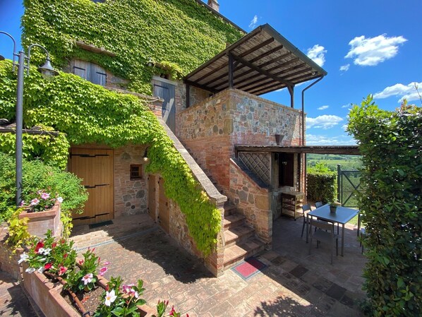 Façade de l’hébergement