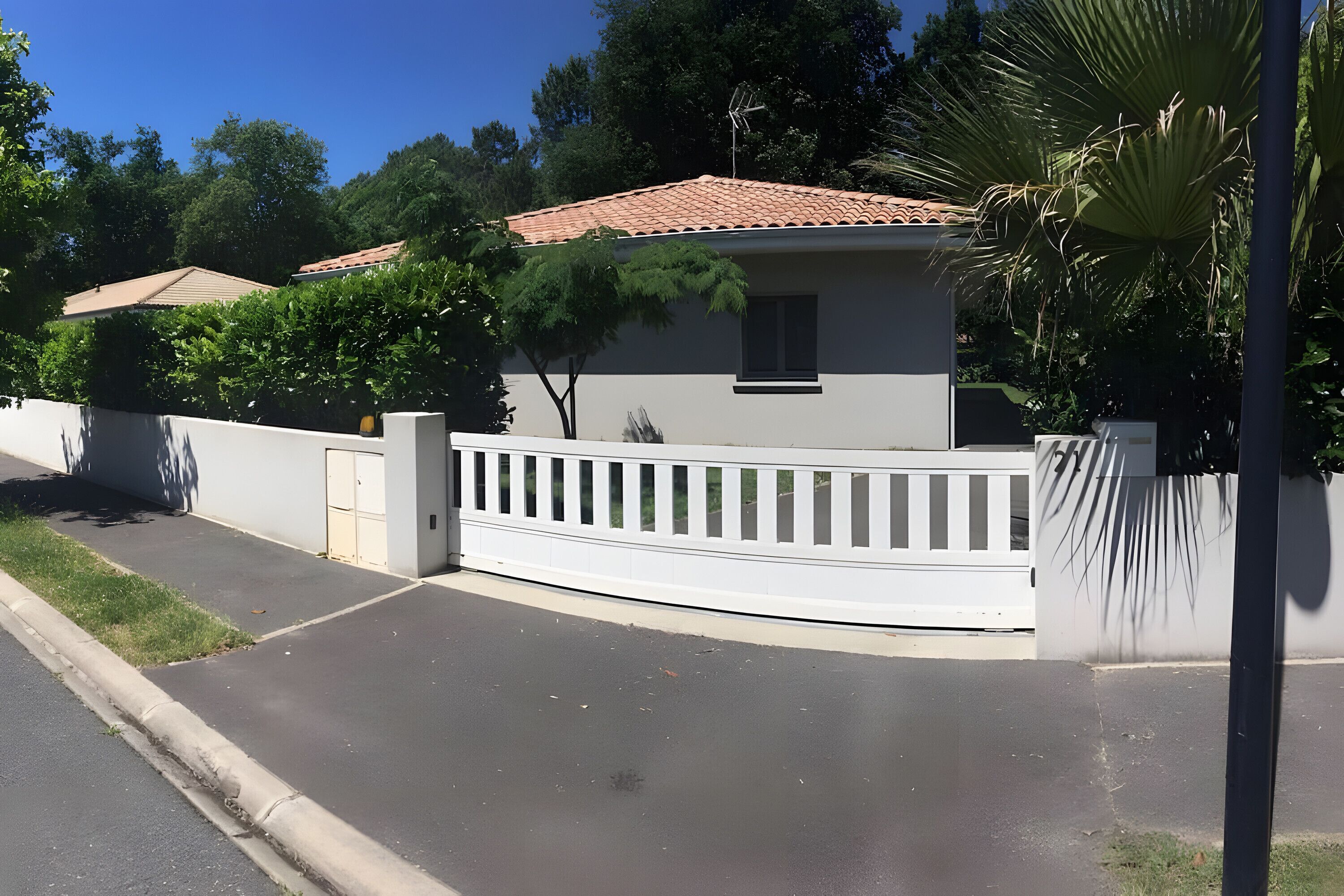 Enceinte de l’hébergement